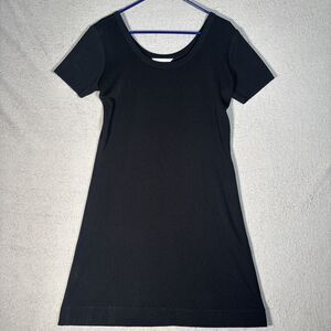Vintage Exclusively Misook Womens M Midi‎ Dress Knit Stretch Capsule Basics LBD